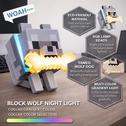 Minecraft™ Wolf lamp