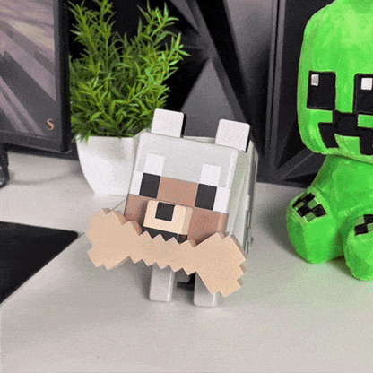 Minecraft™ Wolf lamp